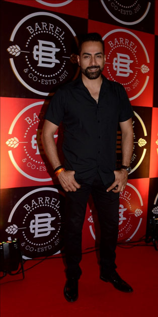 Actor Sudhanshu Pandey during the launch Party of 