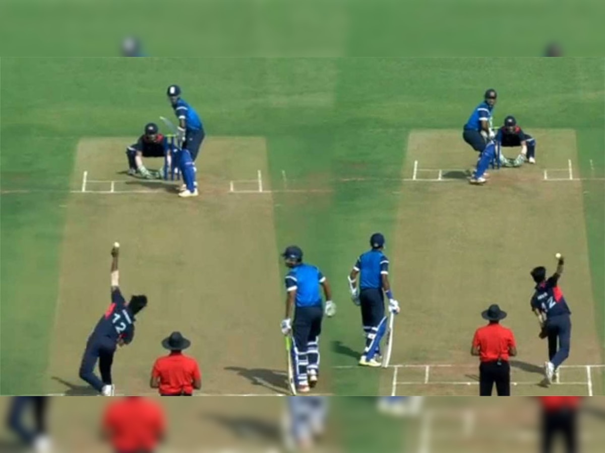  VIDEO : दोन्ही हातांनी गोलंदाजी करतो हा भारतीय स्पिनर, कांगारू पण हैराण  title=
