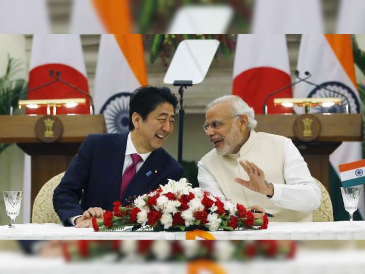 जय इंडिया जय जपानचा पंतप्रधान आबेंनी दिला नारा title=