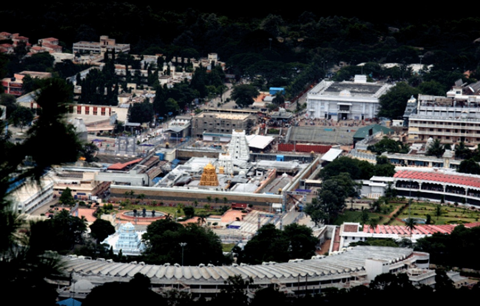 Tirumala temple & Vaikuntam queue omplex