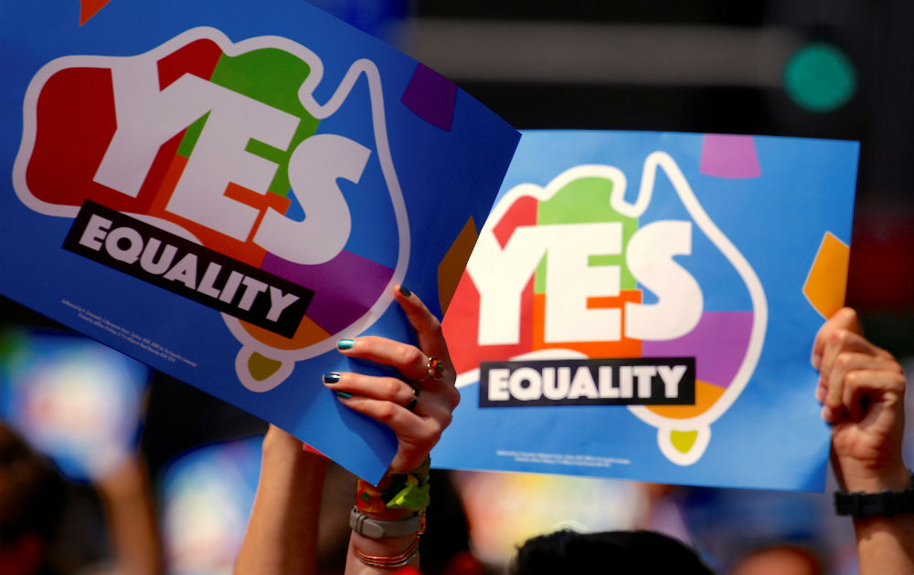 Australians vote in favour of same-sex marriage
