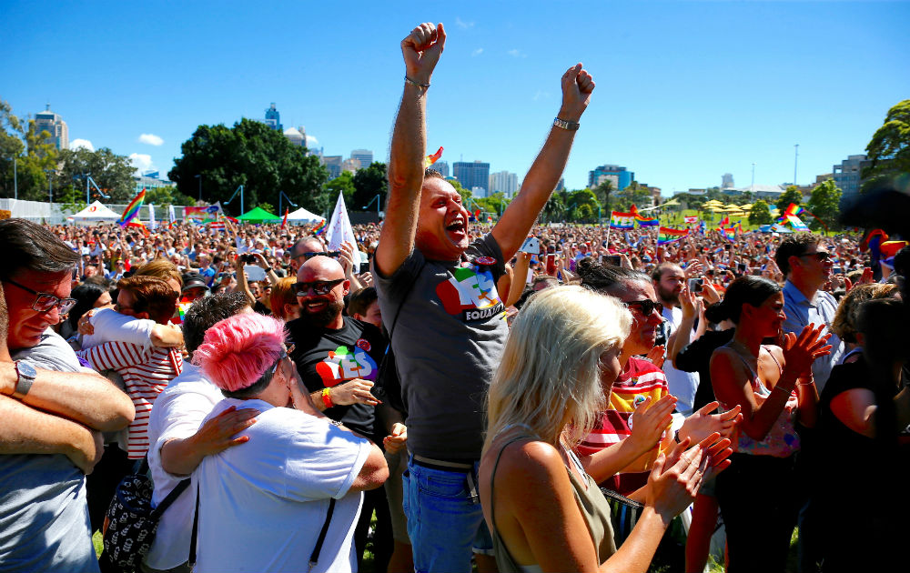 Massive celebrations seen across Australia