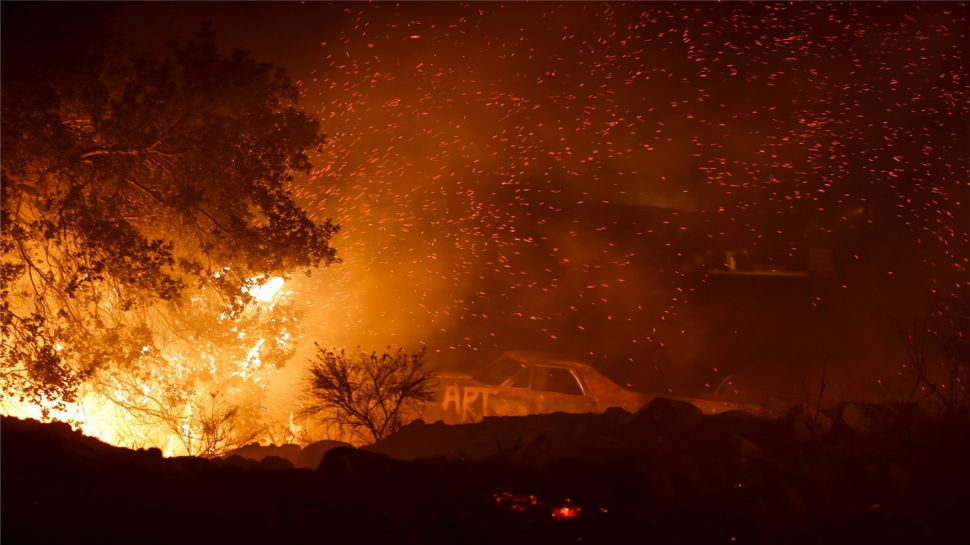 Luxury in flames: Massive fire turns posh Los Angeles to ashes