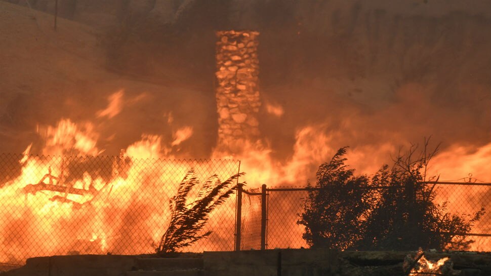 Luxury in flames: Massive fire turns posh Los Angeles to ashes