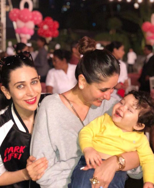 Taimur chilling- Twitter@therealkarismakapoor