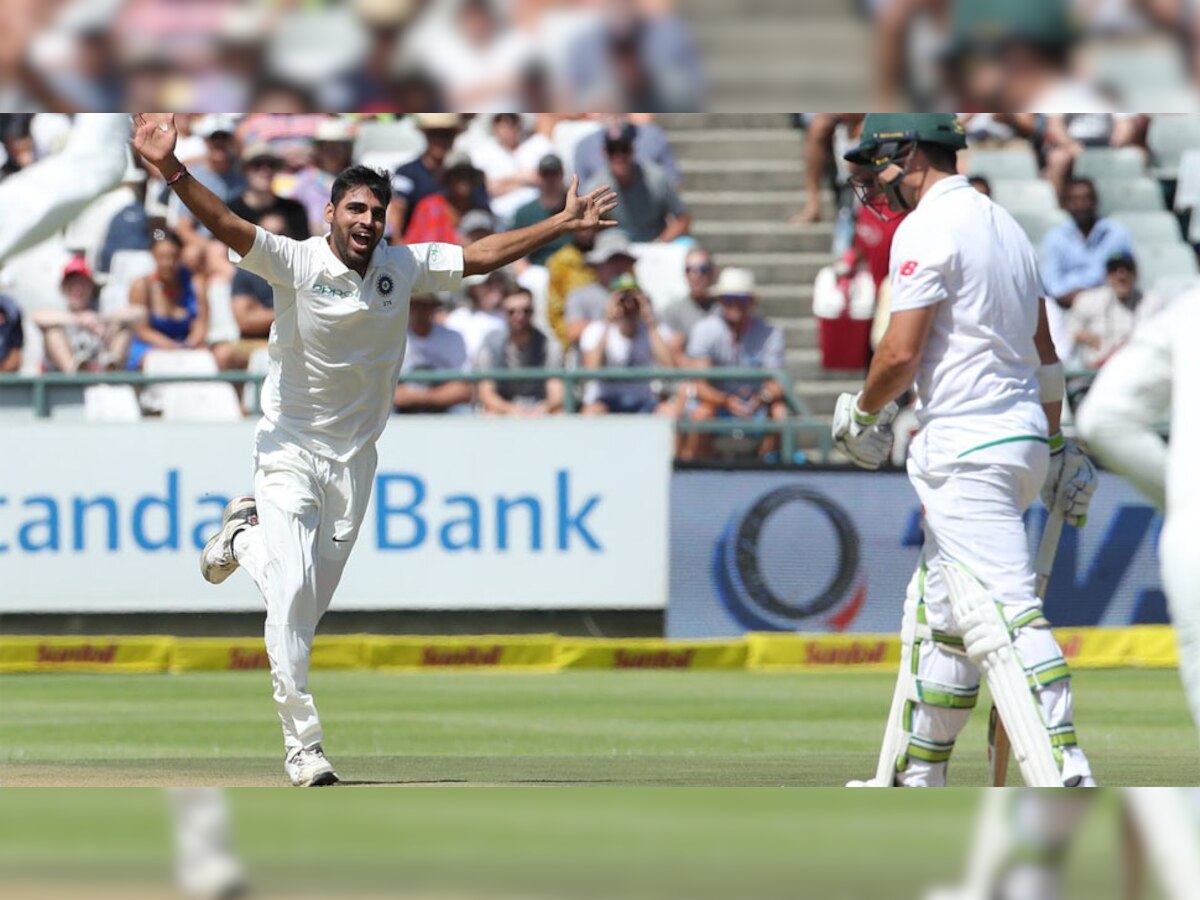 भारत विरुद्ध दक्षिण आफ्रिका टेस्ट: भारतीय बॉर्लसचा आफ्रिकेला दणका title=