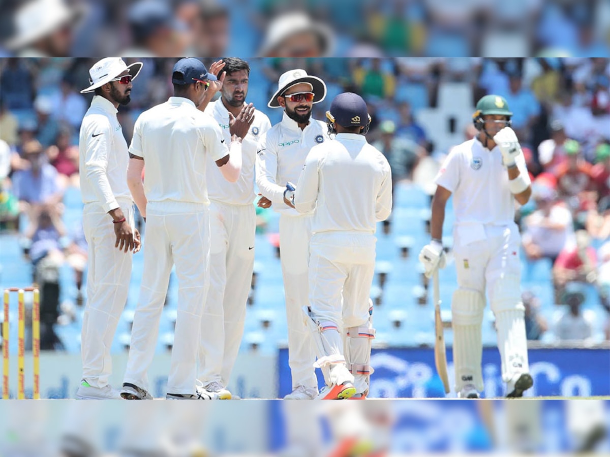 INDvsSA 2nd Test: पहिल्या दिवसाचा खेळ संपला, आफ्रिकन टीमची मॅचवर पकड title=