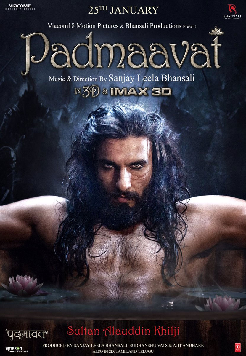 Padmaavat: Movie posters shahid kappor 01