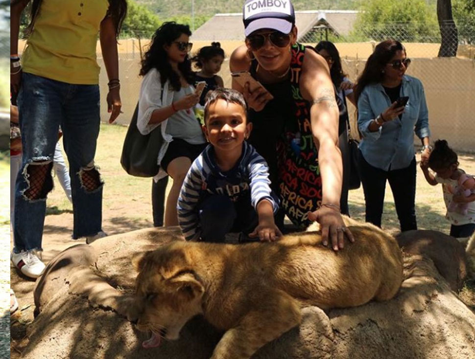 family of Shikhar Dhawan