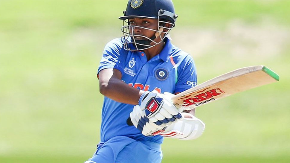 Prithvi Shaw made 57 runs