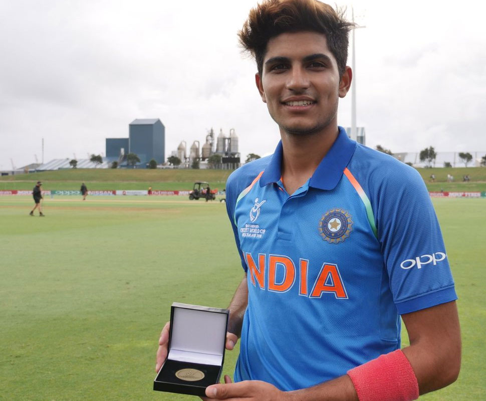 Shubham Gill was the man of the match