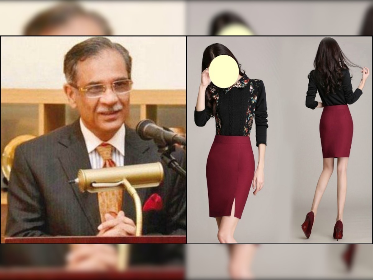 'महिलेच्या स्कर्टसारखे असावे भाषण'; पाकिस्तानी न्यायाधीशांची मुक्ताफळं title=