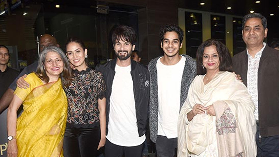 Deepika, Ranveer, Shahid, Sanjay Leela Bhansali look relieved at their Padmaavat screening