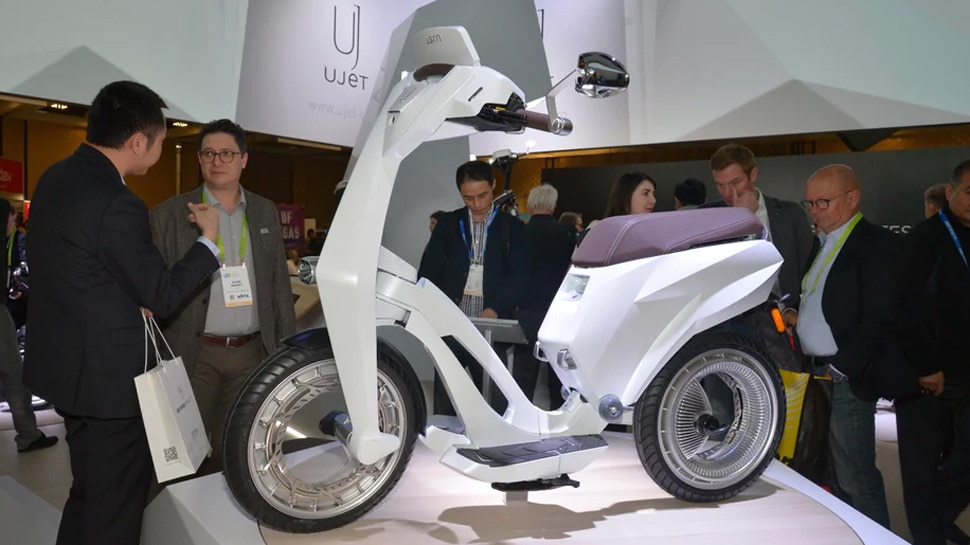 ujet folding scooter launched ces 2018