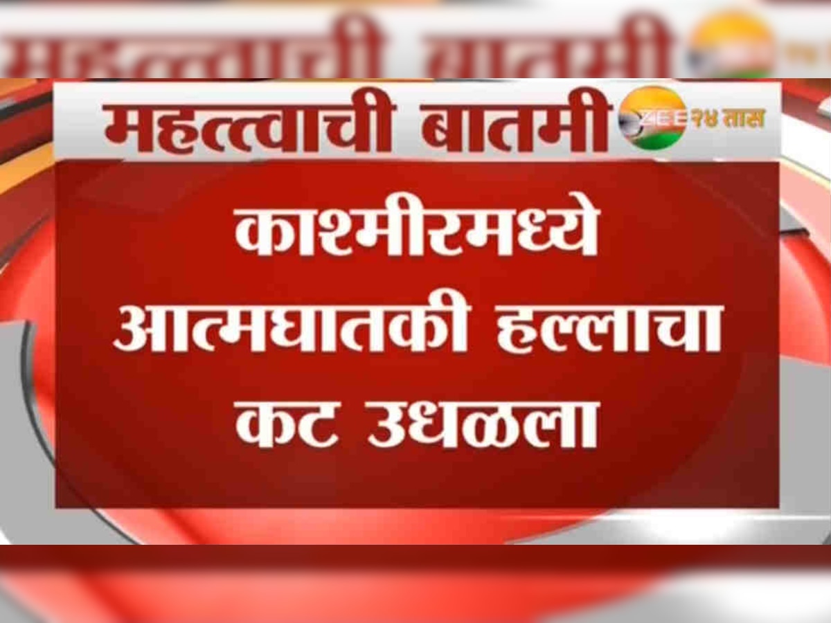 पुण्याच्या 'बेपत्ता' मुलीला काश्मीरमध्ये अटक, आत्मघातकी हल्ल्याचा कट उधळला title=