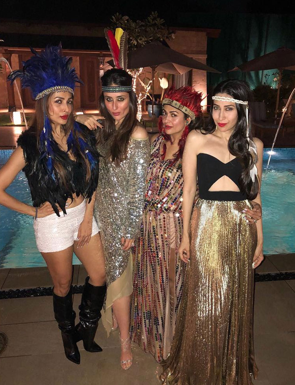 Inside Pics of Amrita Arora’s 40th birthday bash Kareena Malaika and Saif make the day