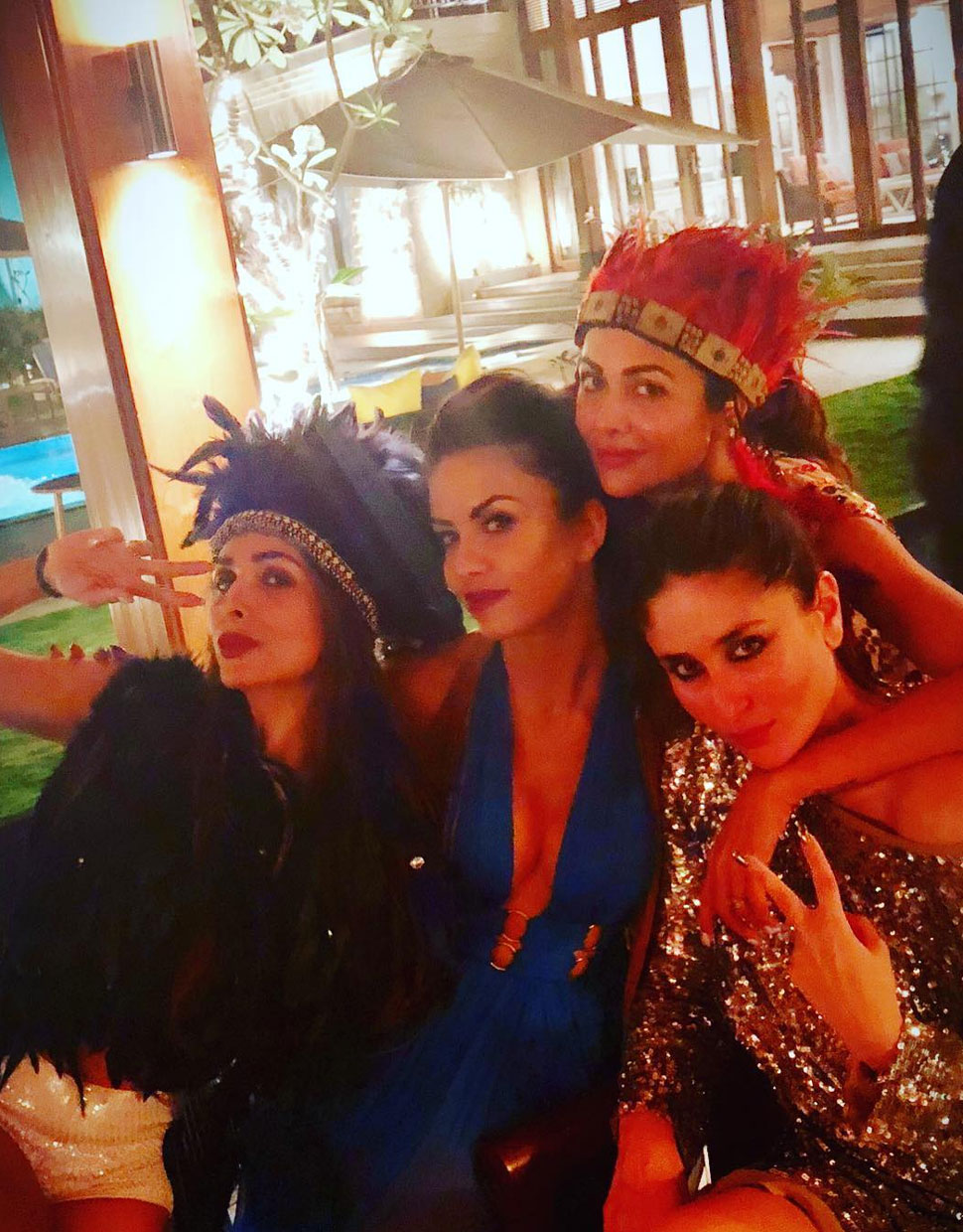 Inside Pics of Amrita Arora’s 40th birthday bash Kareena Malaika and Saif make the day