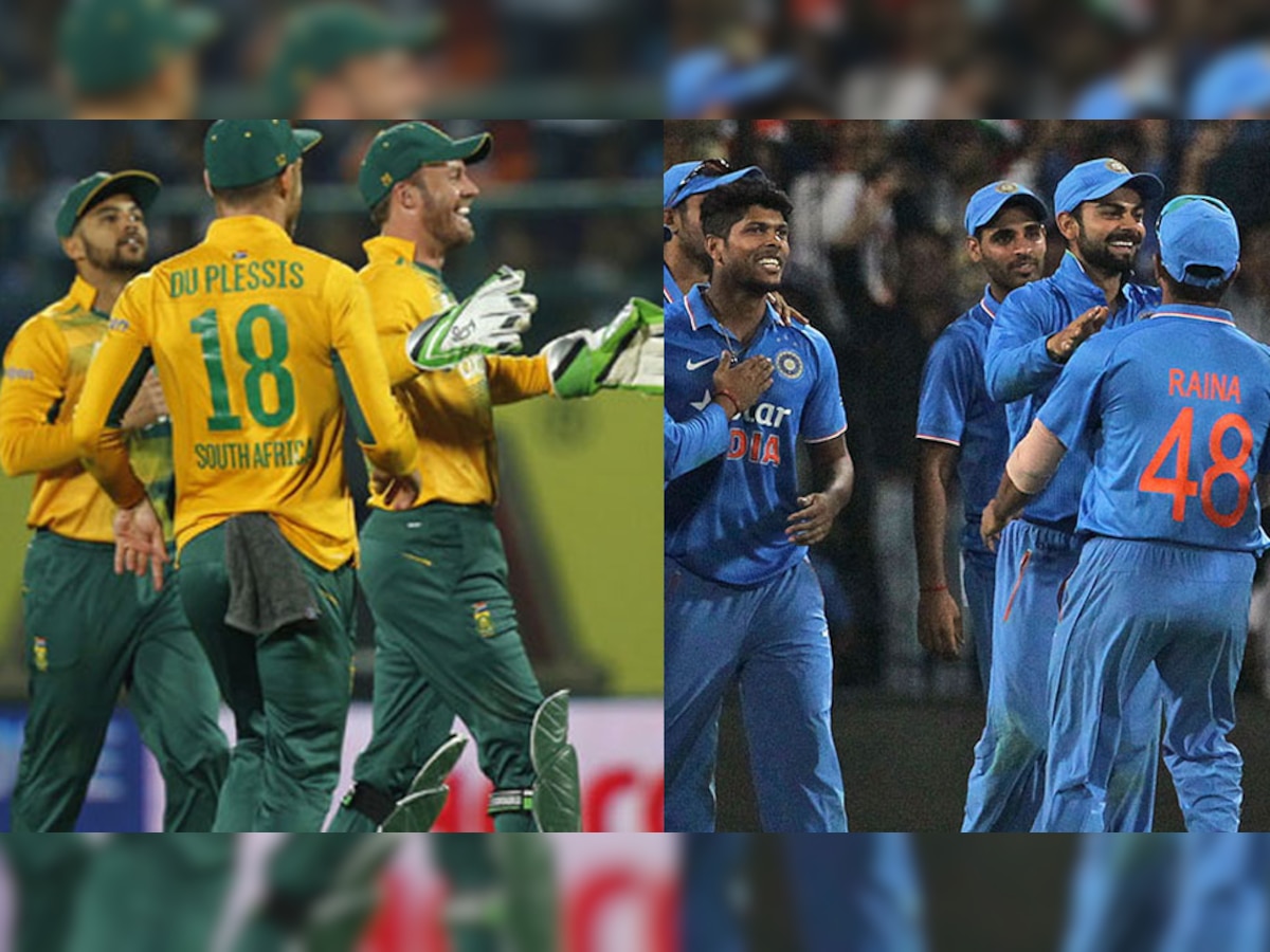 ४.३० वाजता सुरु होणार भारत-दक्षिण आफ्रिका सामना, या खेळाडूंना संधी  title=