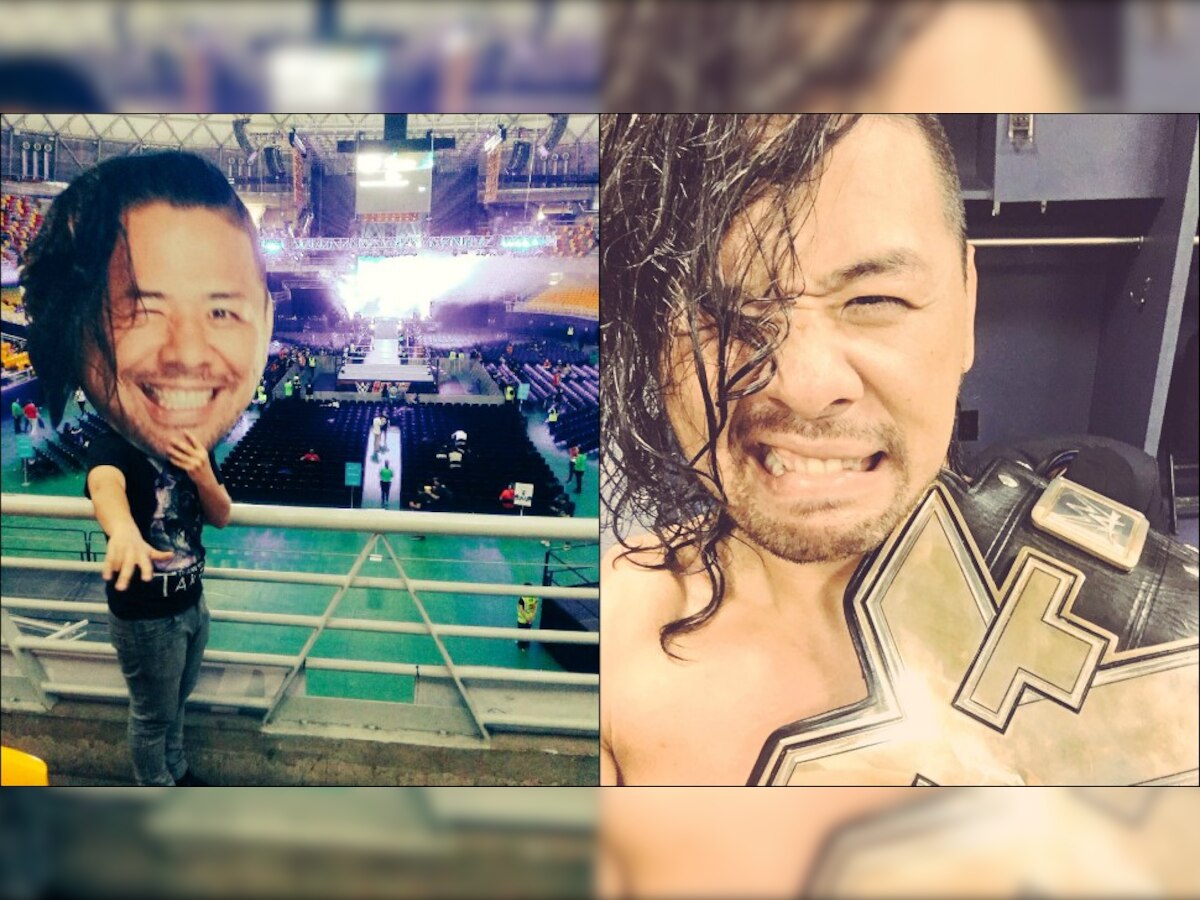 WWE: नाकामुरा ब्रॉक लेस्नरला नव्हे, एजे स्टाईलला देणार आव्हान title=