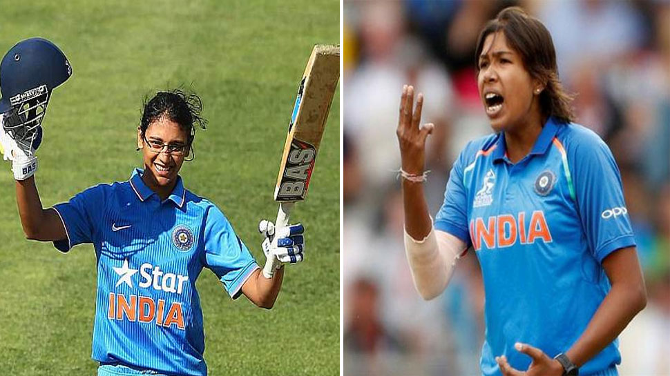 Smriti Mandhana, Jhulan Goswami,