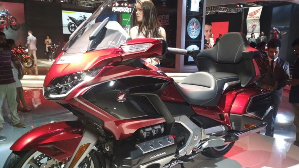 auto expo 2018, auto expo, honda super bike, honda goldwing, super bike goldwing, honda bikes in auto expo