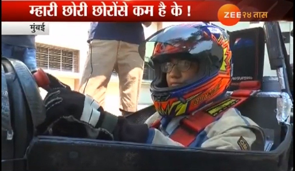 वेगाचा पुरुषी 'फॉर्म्युला' मोडीत काढणारी संजना धुल्ला! sanjana dhulla