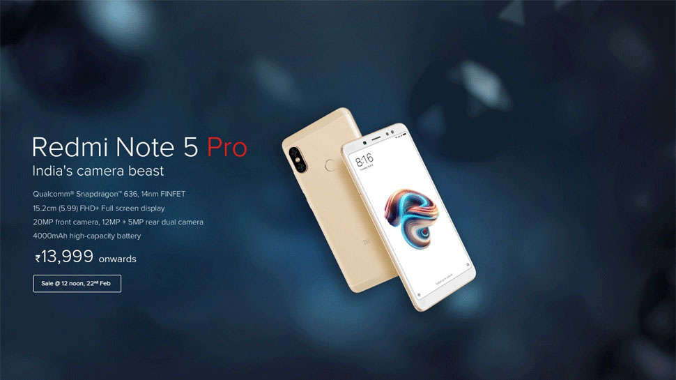 Redmi Note 5 and Redmi Note 5 Pro launched in India