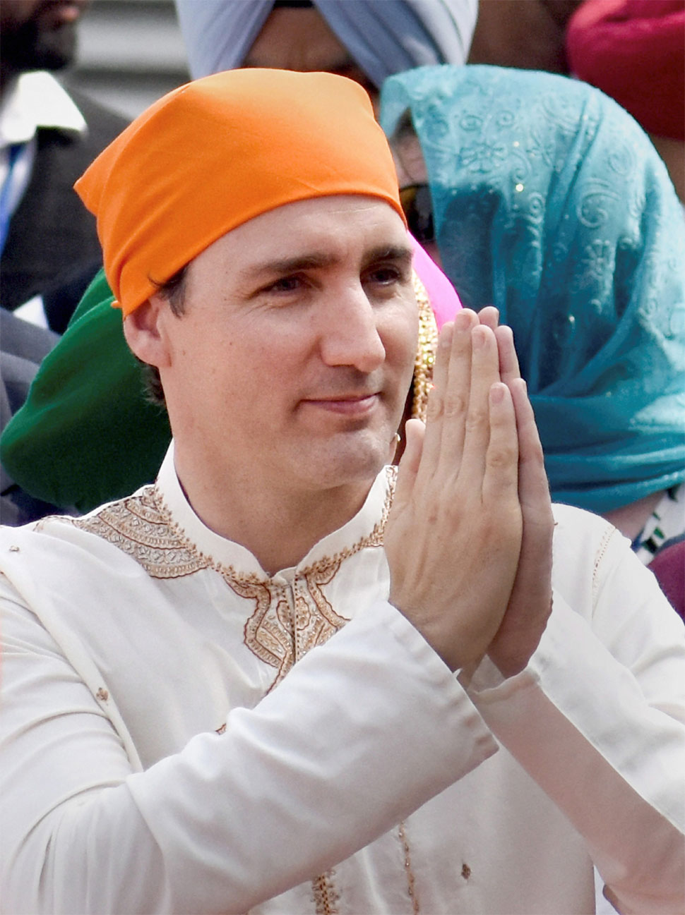 Canadian prime minister Justin Trudeau visit golden temple in Amritsar