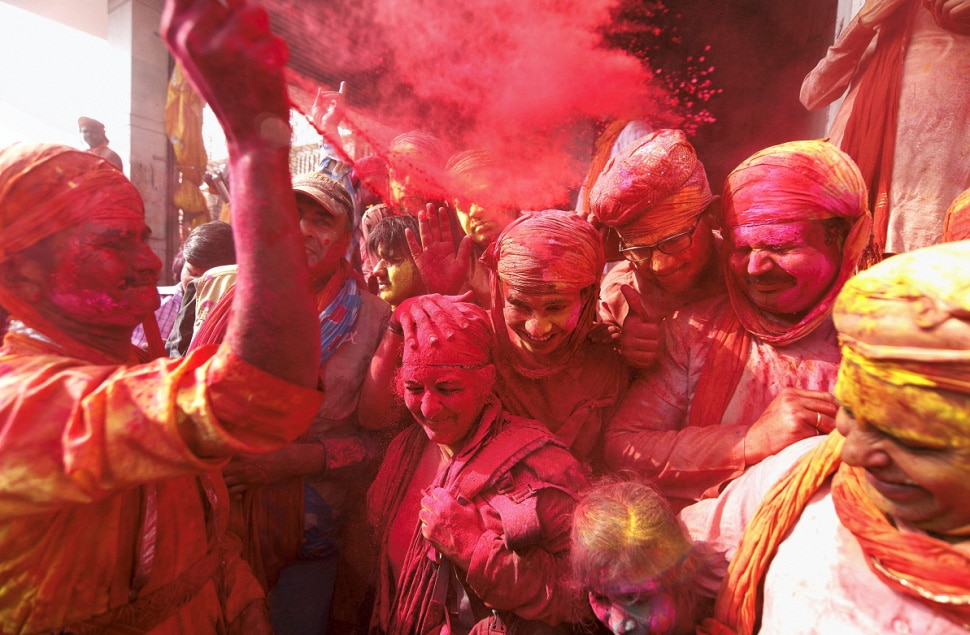 nandgaon holi celebration photos