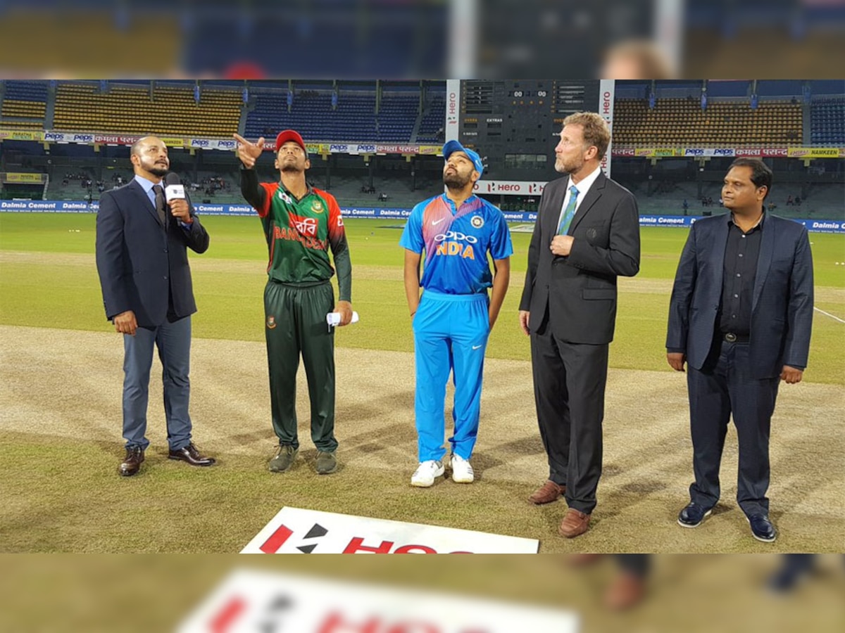 टी-20 ट्रायसीरिज : बांग्लादेशनं टॉस जिंकला  title=