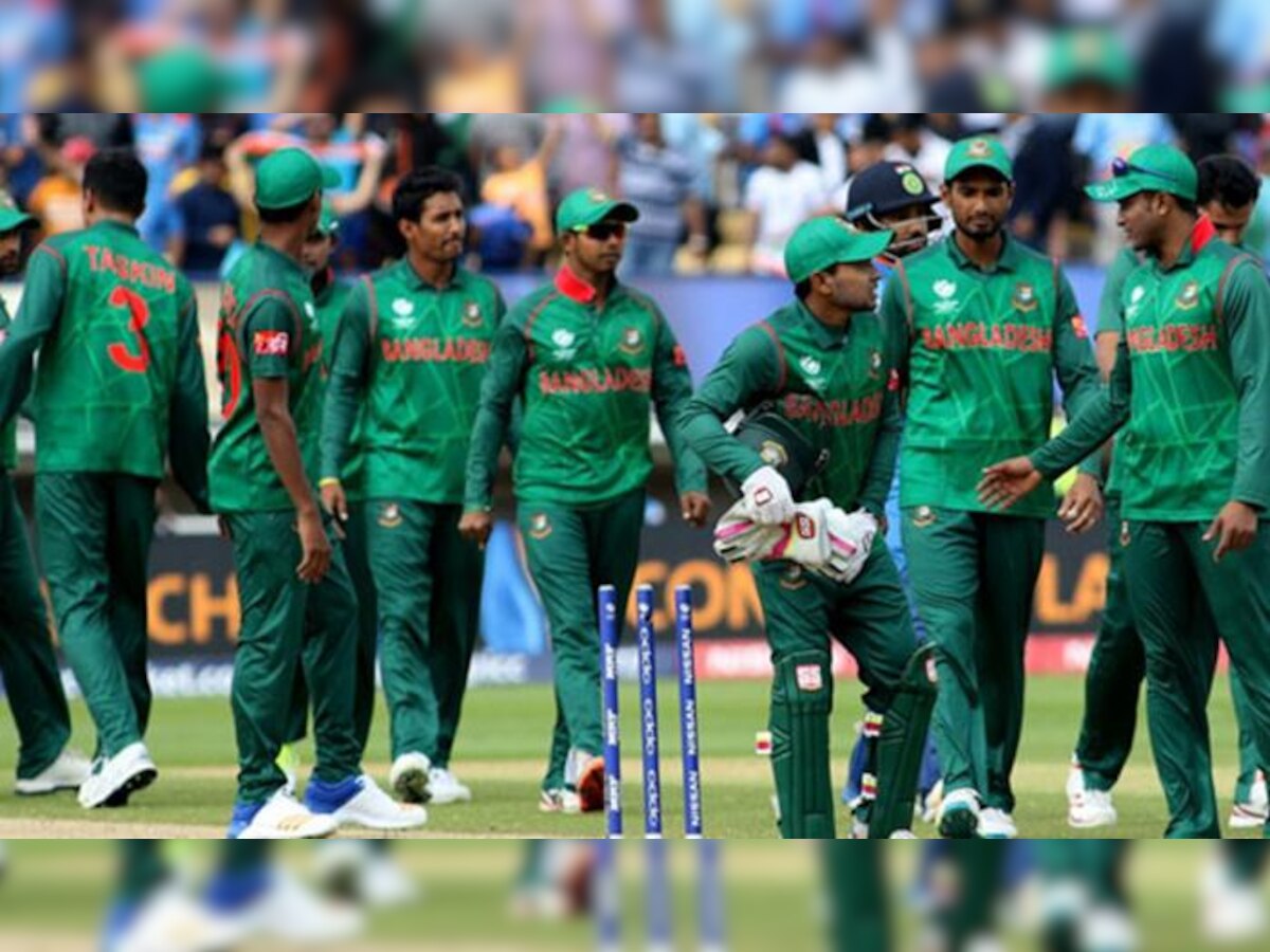  व्हिडिओ : भारताविरुद्ध मॅचमध्येही बांगलादेशी खेळाडूंचे गैरवर्तन title=