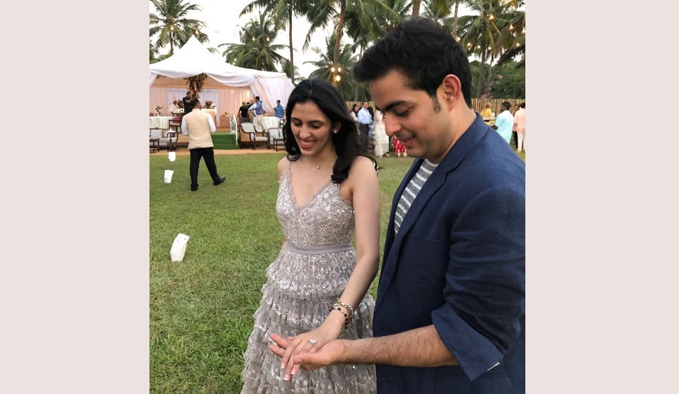 akash ambani and shloka russell mehta pre engagement