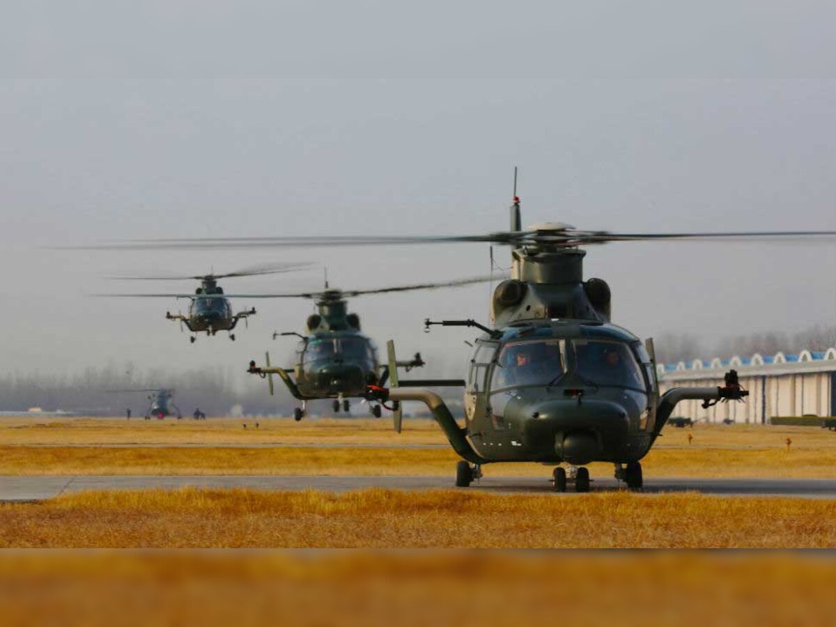 चीनी लष्करी हेलिकॉप्टरचा भारतीय हवाई हद्दीत बेकायदेशीर प्रवेश title=