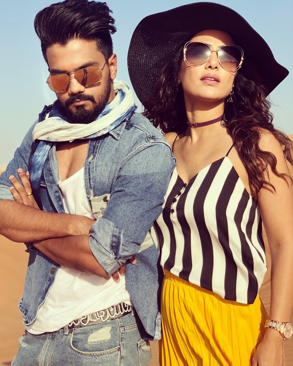 Television Couple Hina Khan And Rocky Jaiswal