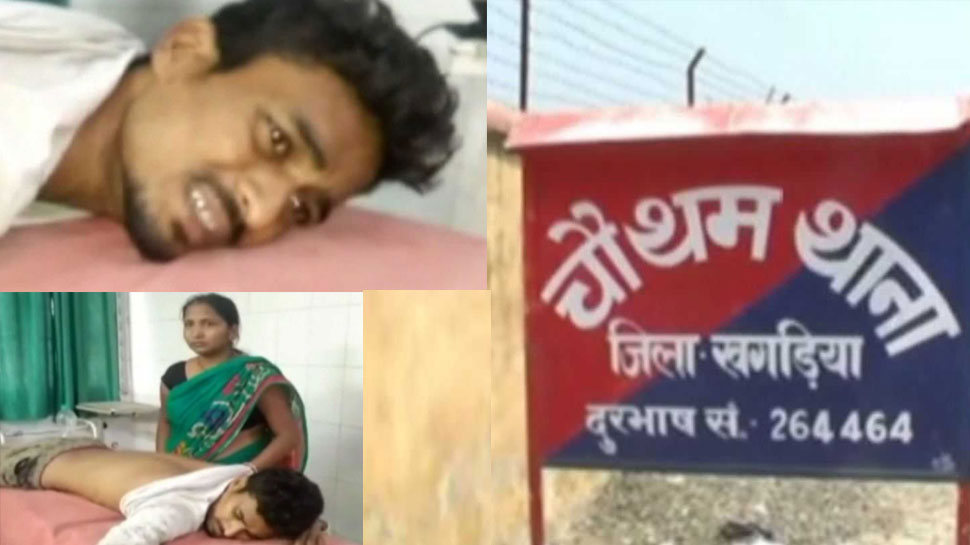 Bihar Police beat student over talking in English in khagaria