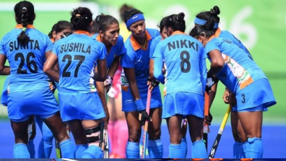 Indian women wins in hockey