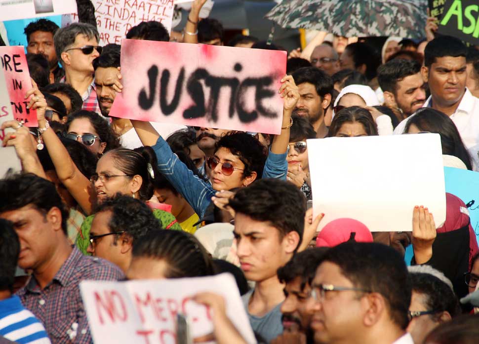 Bollywood Celebrity Protest against Rape  