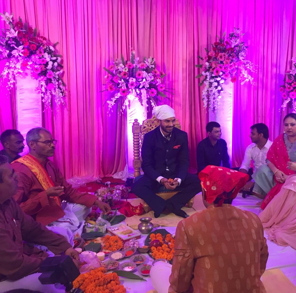 tej pratap and aishwarya engagement in patna