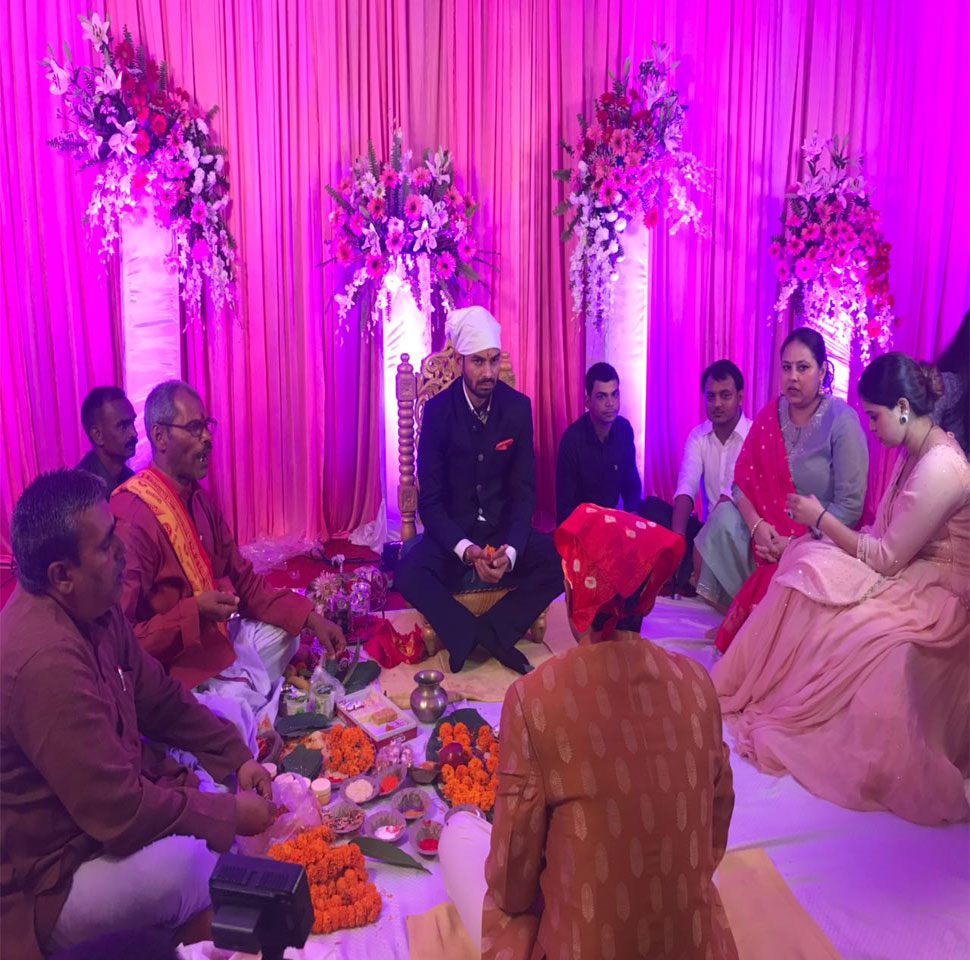 tej pratap and aishwarya engagement in patna