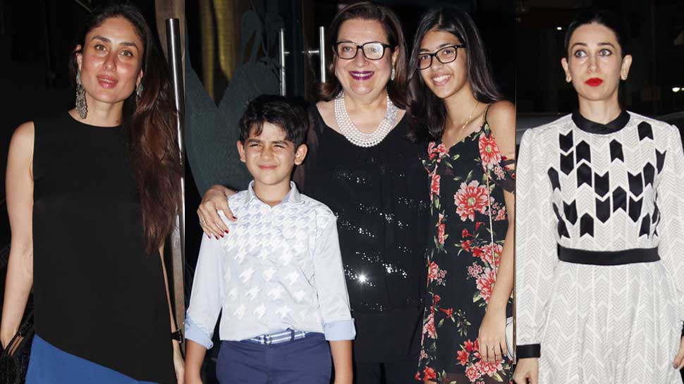 Kareena Kapoor, Karisma Kapoor celebrate Babita Kapoor’s birthday