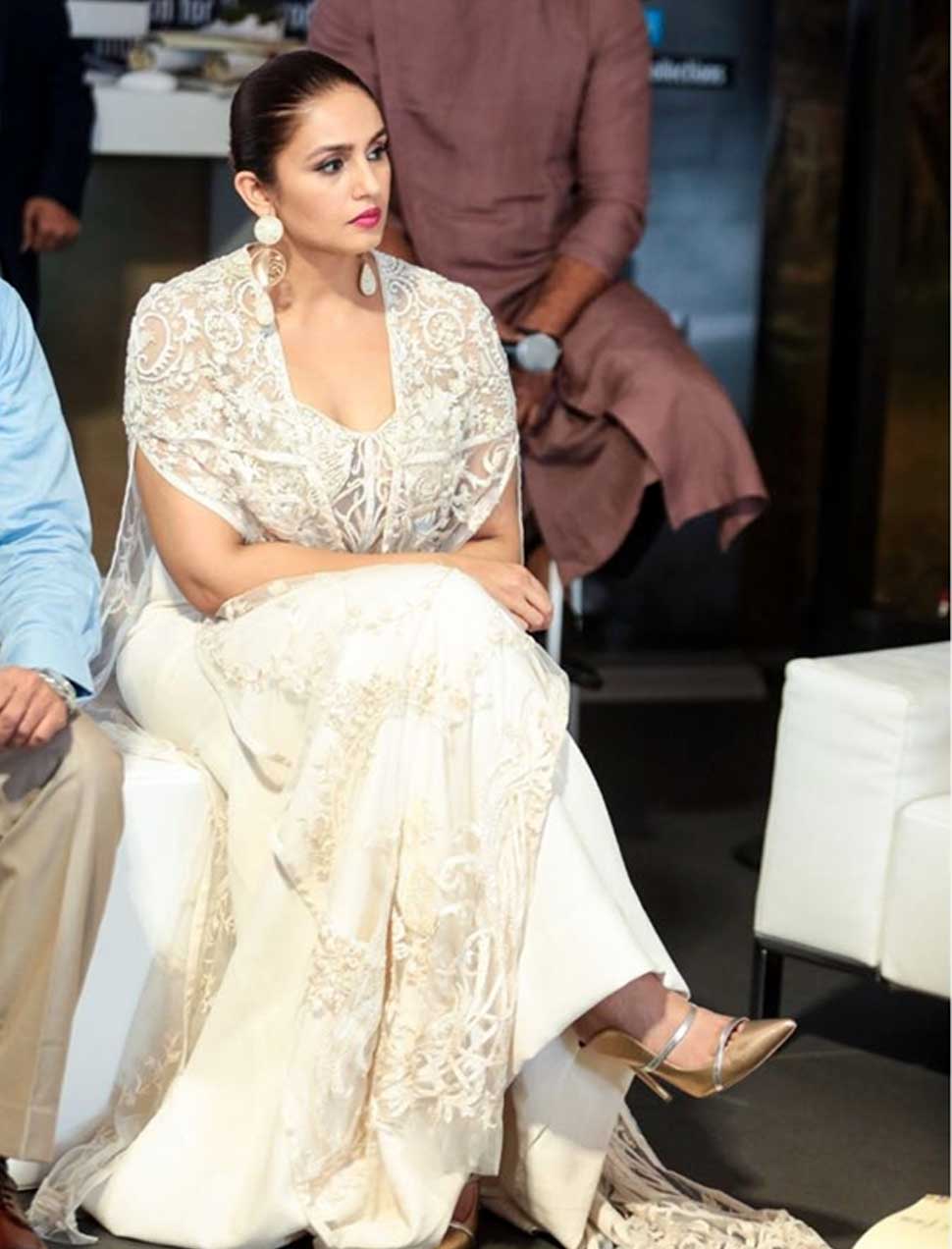 Huma Qureshi begins her journey at Cannes Film Festival, looking beautiful in white