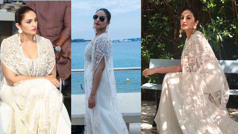 Huma Qureshi begins her journey at Cannes Film Festival, looking beautiful in white