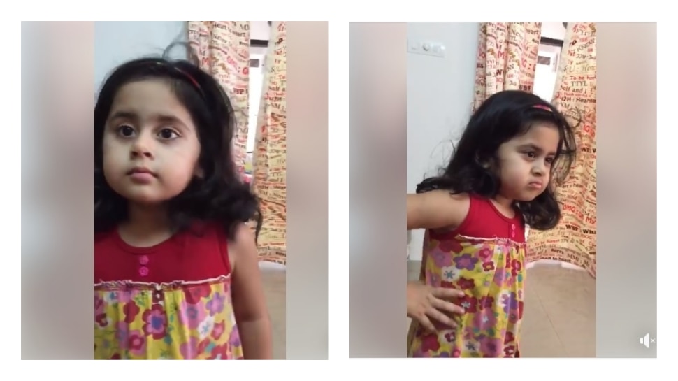 सोशल मीडियावर व्हायरल होतोय 'हा' व्हिडिओ? Little girl video goes