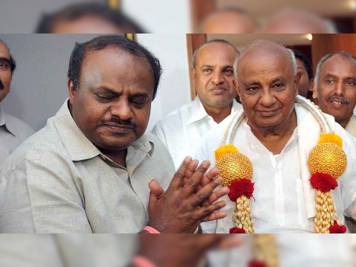 कर्नाटक: कुमारस्वामी बुधवारी घेणार मुख्यमंत्री पदाची शपथ title=