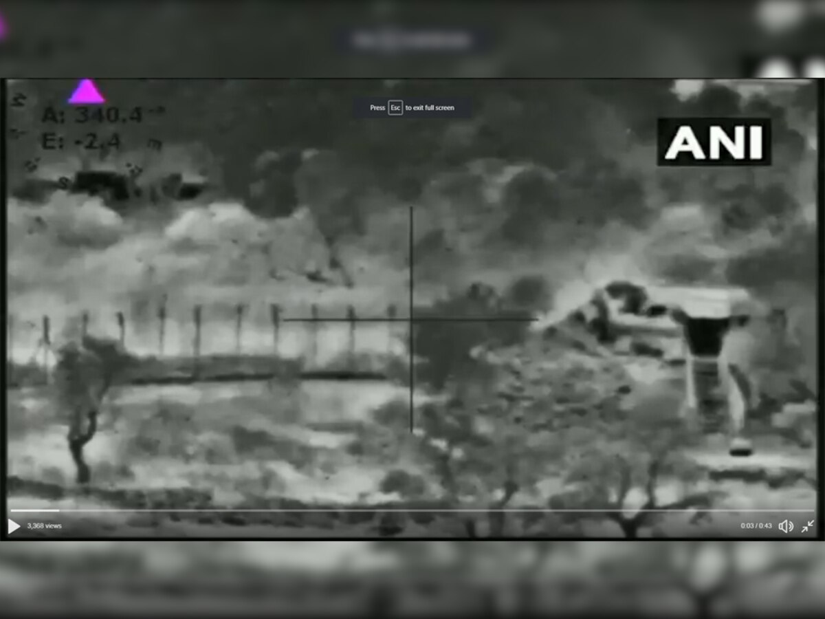 VIDEO : BSF ने पाकिस्तीन बंकर्स उडवले, 3 दहशतवाद्यांचा खात्मा  title=