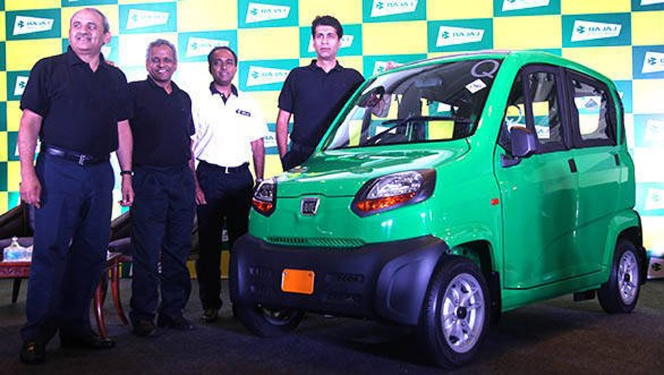 bajaj qute quadricycle gets govt nod, to launch in india soon