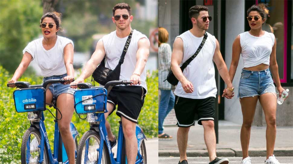 In pics: Priyanka Chopra goes cycling with Nick Jonas Fourth Of July Celebrations