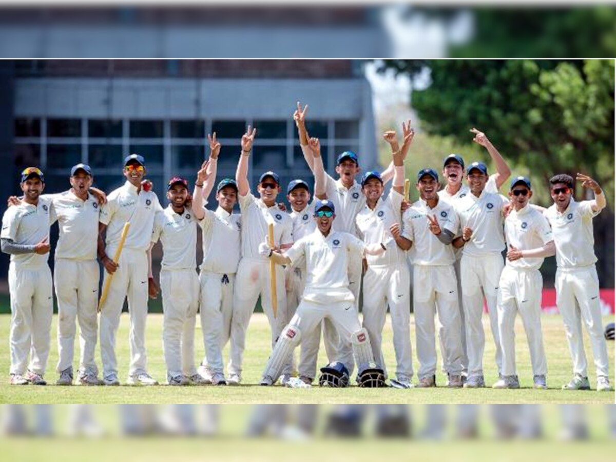 India U-19 : भारताने युथ टेस्ट सीरिज जिंकली title=