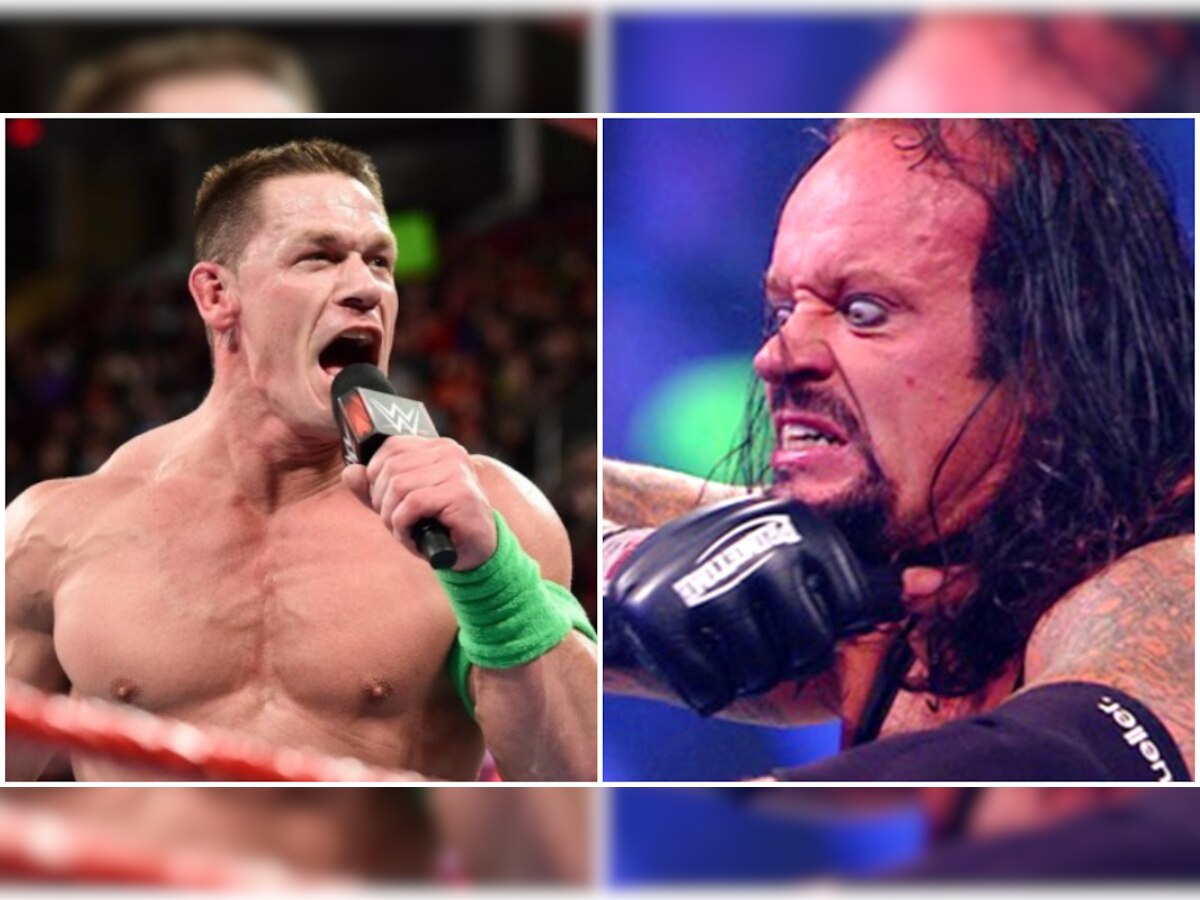 WWE: जॉन सिना विरूद्ध अंडरटेकर; SummerSlamमध्ये रंगणार सामना? title=