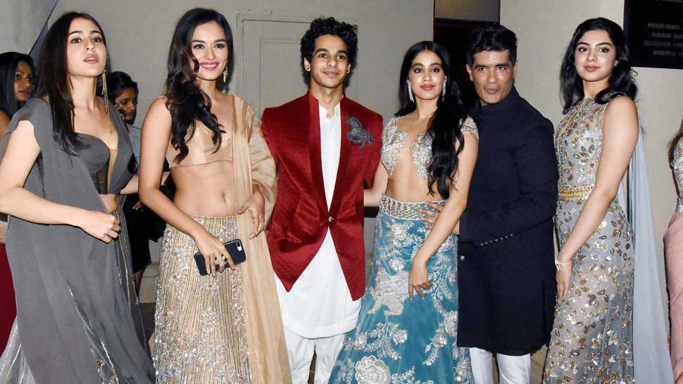 Sara ali khan, janhvi and khushi kapoor are for Manish Malhotra show